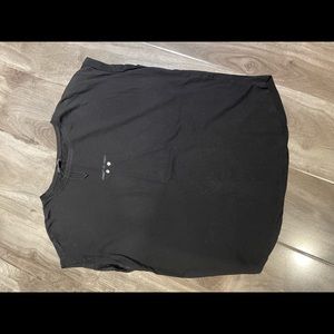 Zara black t shirt combat v peace